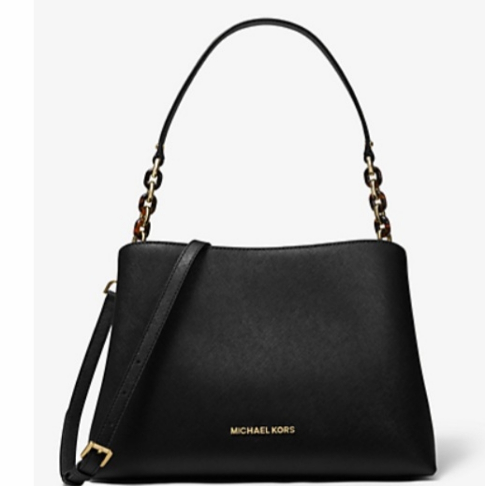 Michael Kors Large Saffiano Leather Satchel